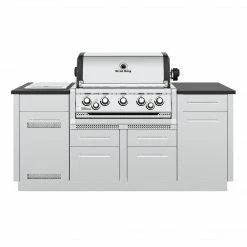 Broil King IMPERIAL S590i With Side Burner, Rear Rotisserie Burner, And Rotisserie Kit BBQs & Smokers