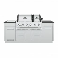 Broil King IMPERIAL S690i With Side Burner, Rear Rotisserie Burner, And Rotisserie Kit