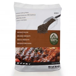 BBQ Accessories Broil King Mesquite Blend (Mesquite, Oak) Pellets 20 Lb Resealable Bag