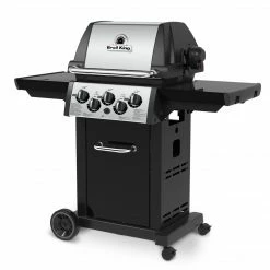 Broil King MONARCH 390 BBQ With Side Burner, Rear Rotisserie Burner & Rotisserie Kit