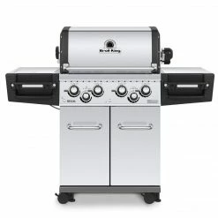 Broil King REGAL S490 PRO IR BBQ With Infrared Side Burner, Rear Rotisserie Burner & Rotisserie Kit BBQs & Smokers