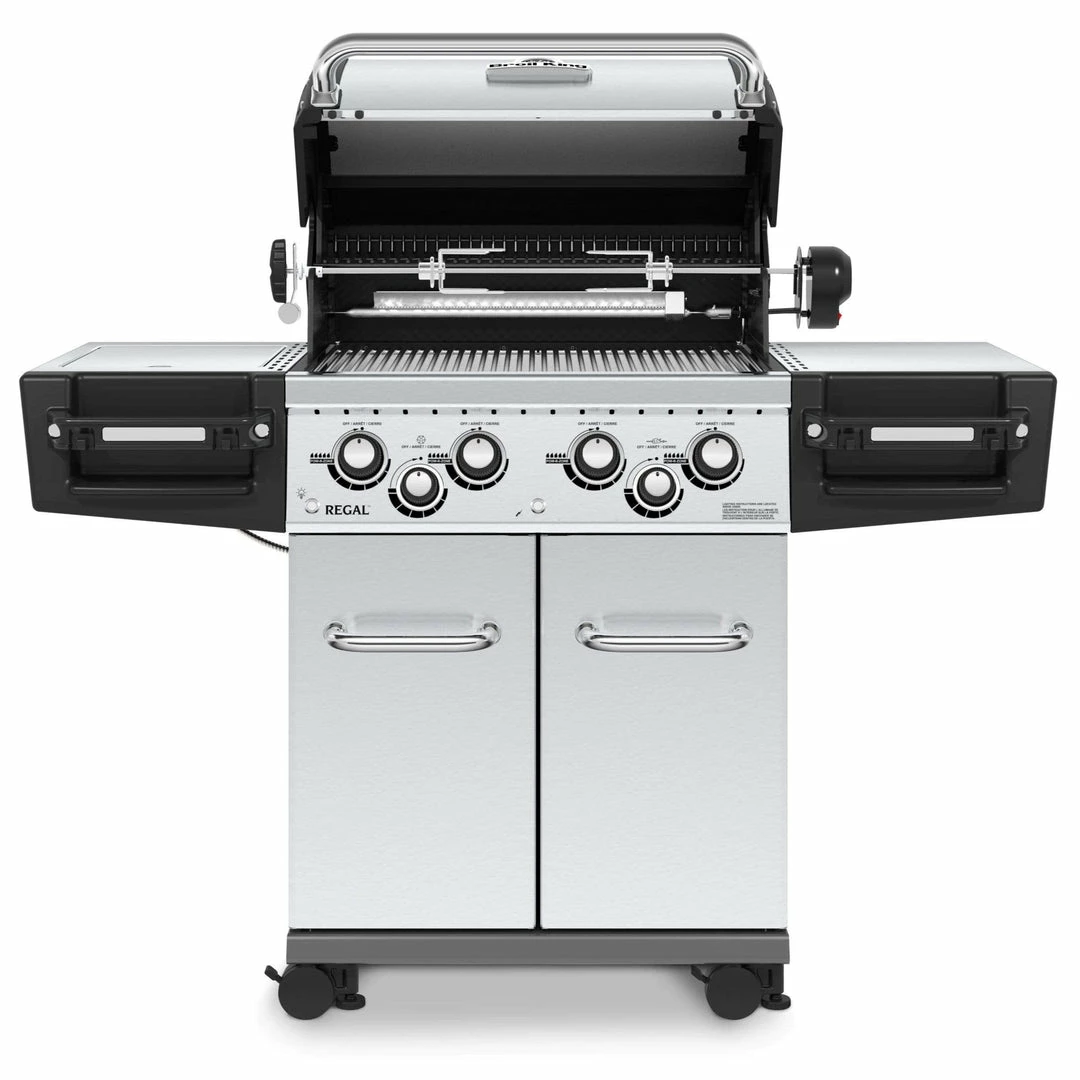 Broil King REGAL S490 PRO BBQ With Side Burner, Rear Rotisserie Burner & Rotisserie Kit BBQs & Smokers 5 Broil King REGAL S490 PRO BBQ With Side Burner, Rear Rotisserie Burner & Rotisserie Kit BBQs & Smokers