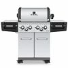 Broil King REGAL S490 PRO BBQ With Side Burner, Rear Rotisserie Burner & Rotisserie Kit BBQs & Smokers