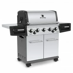 Broil King REGAL S590 PRO IR BBQ With Infrared Side Burner, Rear Rotisserie Burner & Rotisserie Kit BBQs & Smokers