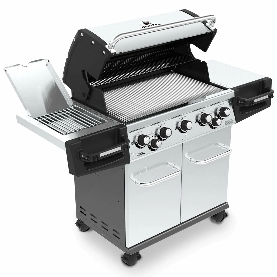 Broil King REGAL S590 PRO IR BBQ With Infrared Side Burner, Rear Rotisserie Burner & Rotisserie Kit BBQs & Smokers 4 Broil King REGAL S590 PRO IR BBQ With Infrared Side Burner, Rear Rotisserie Burner & Rotisserie Kit BBQs & Smokers