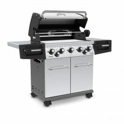 BBQs & Smokers Broil King REGAL S590 PRO BBQ With Side Burner, Rear Rotisserie Burner & Rotisserie Kit