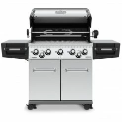 BBQs & Smokers Broil King REGAL S590 PRO BBQ With Side Burner, Rear Rotisserie Burner & Rotisserie Kit