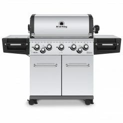 BBQs & Smokers Broil King REGAL S590 PRO BBQ With Side Burner, Rear Rotisserie Burner & Rotisserie Kit