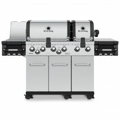 Broil King REGAL S690 PRO IR BBQ With Infrared Side Burner, Rear Rotisserie Burner & Rotisserie Kit BBQs & Smokers
