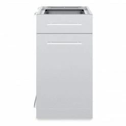 Broil King Stainless 1 Door + Drawer Cabinet Outdoor Kitchen System