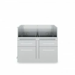 Outdoor Kitchen Cabinets & Storage Broil King Stainless Steel 5 Burner Cabinet Outdoor Kitchen System