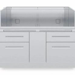 Outdoor Kitchen Cabinets & Storage Broil King Stainless Steel 6 Burner Cabinet Outdoor Kitchen System