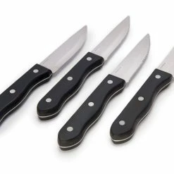 Broil King Stainless Steel Steak Knife Set (4 Pack) BBQ Accessories