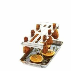 BBQ Accessories Broil King Drumstick & Wing Rack (Stainless Steel)