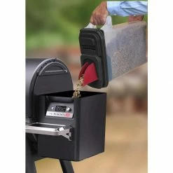 Buddeez Wood Pellet Dispenser Container (4 Gallon) BBQ Accessories