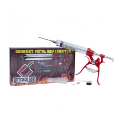 BBQ Accessories Butcher BBQ BUTCHER248 Gourmet Pistol Grip Injector