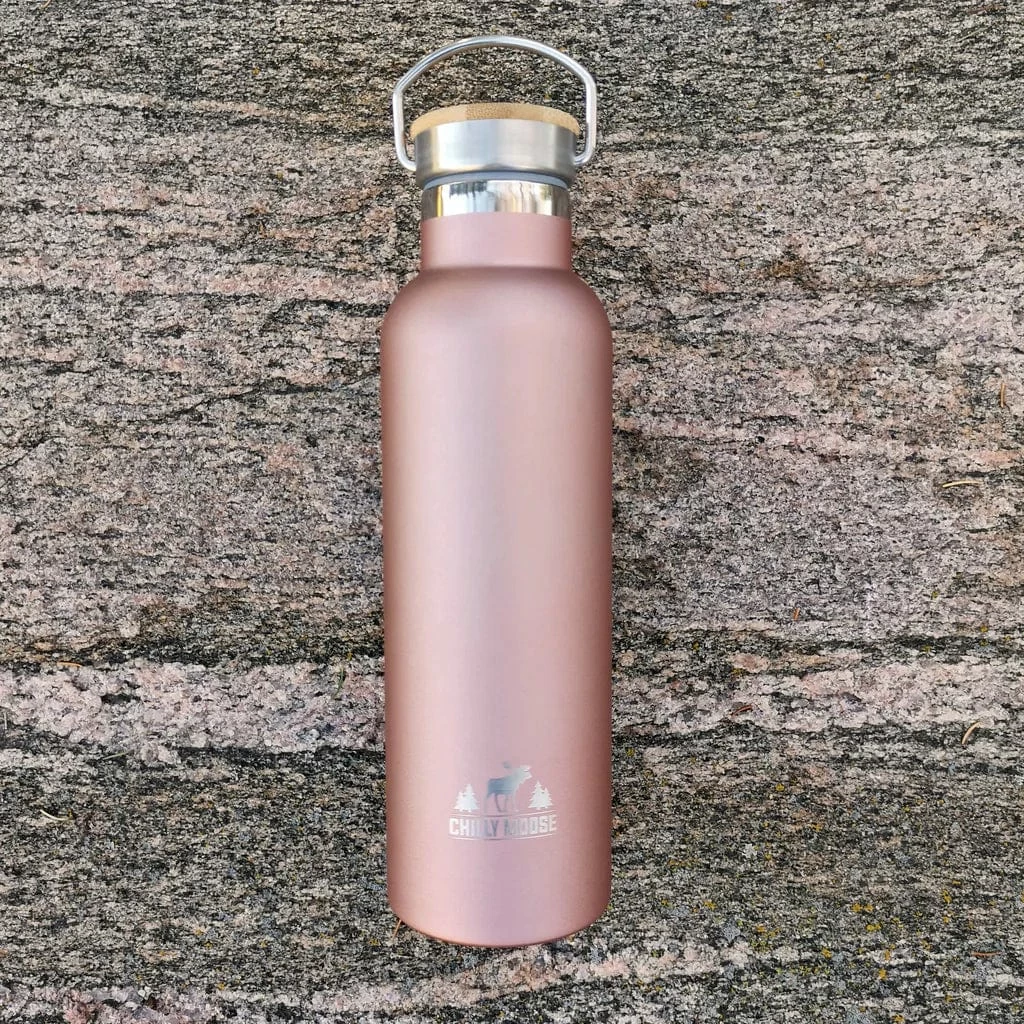 Georgian Bay Grills Outdoor Refrigeration & Barware Chilly Moose - 25 Oz Whitney Canteen - Rosegold DWWTRG25 1 Georgian Bay Grills Outdoor Refrigeration & Barware Chilly Moose - 25 Oz Whitney Canteen - Rosegold DWWTRG25