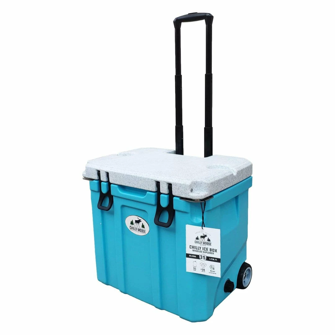 Chilly Moose Cooler With Wheels (35L) Outdoor Refrigeration & Barware 8 Chilly Moose Cooler With Wheels (35L) Outdoor Refrigeration & Barware
