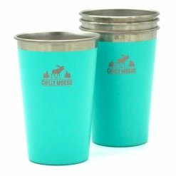 Chilly Moose Long Beach Tumblers (Set Of 4)
