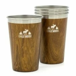 Chilly Moose Long Beach Tumblers (Set Of 4)