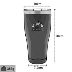 Chilly Moose Tumbler - Georgian (30oz)