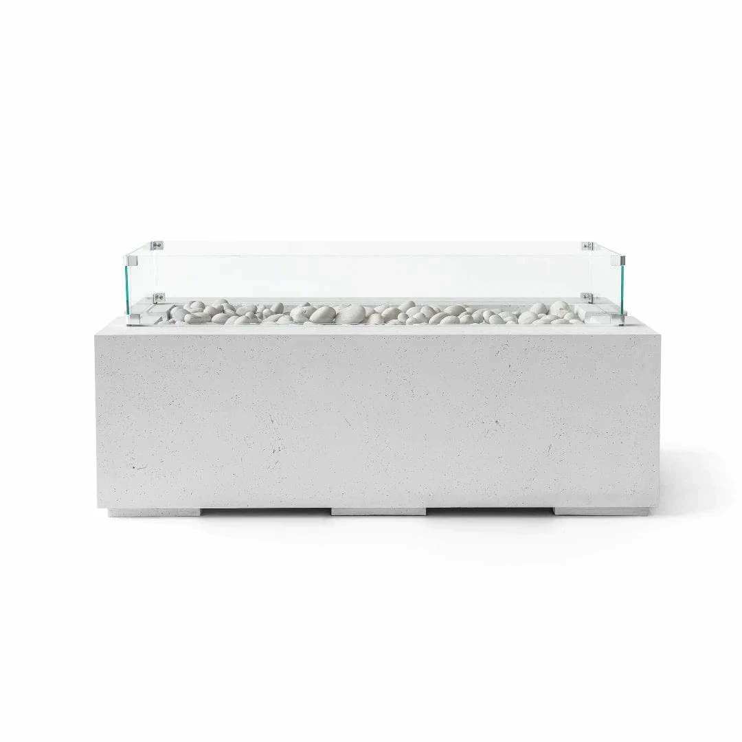 Dekko Concrete Fire Pit Glass Avera Wind Guards AVERAWINDGUARD48 BBQ Accessories 1 Dekko Concrete Fire Pit Glass Avera Wind Guards AVERAWINDGUARD48 BBQ Accessories