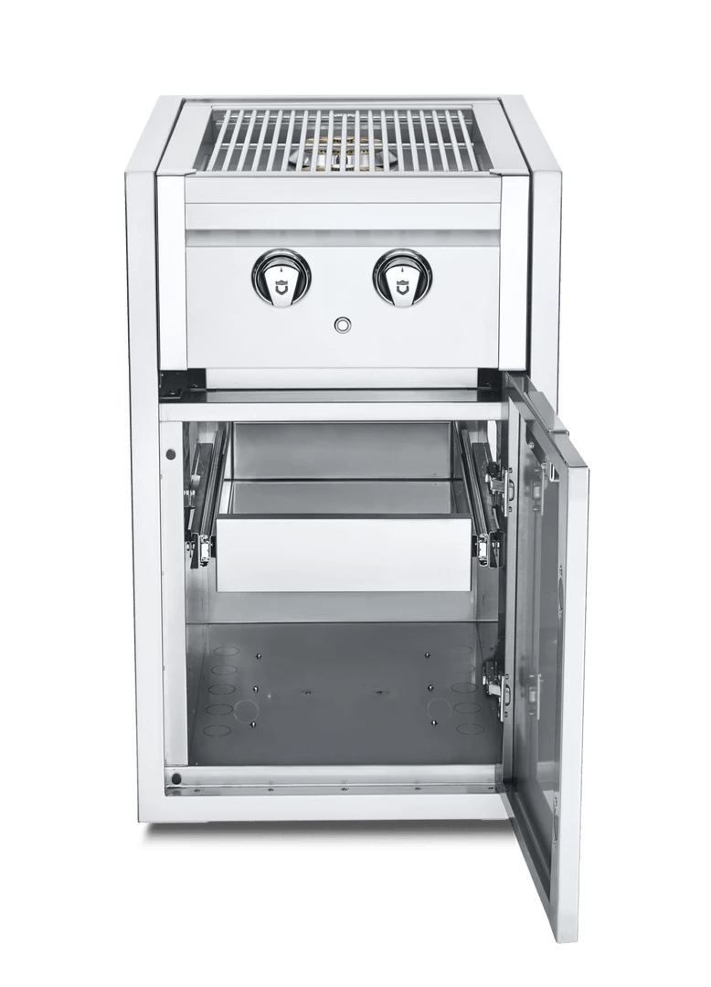 Side Burners Crown Verity Premium Built-in - Infinite Series Dual Side Burner W/ Cabinet 1 Side Burners Crown Verity Premium Built-in - Infinite Series Dual Side Burner W/ Cabinet