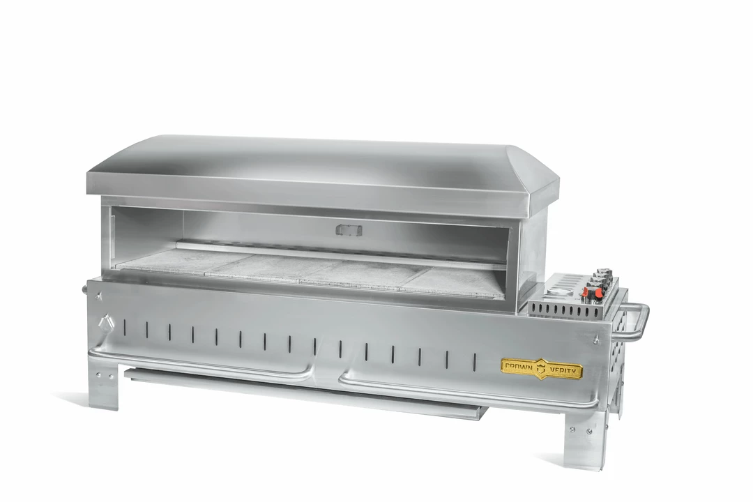 Crown Verity Pizza Oven Tabletop Series 48" - Stainless Steel 2 Crown Verity Pizza Oven Tabletop Series 48" - Stainless Steel
