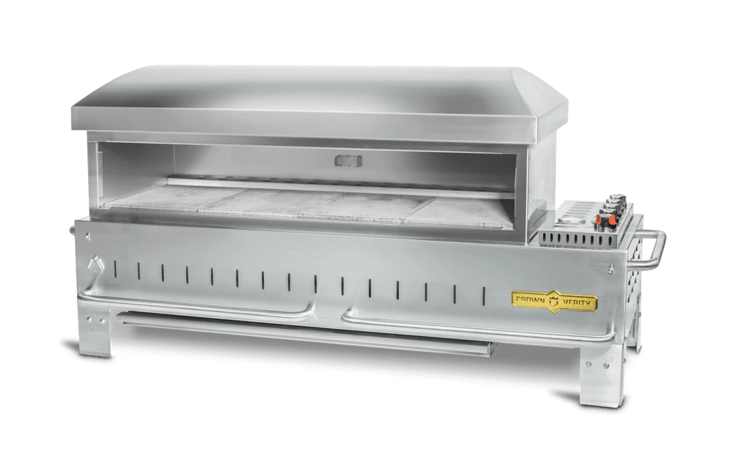 Crown Verity Pizza Oven Tabletop Series 48" - Stainless Steel 1 Crown Verity Pizza Oven Tabletop Series 48" - Stainless Steel