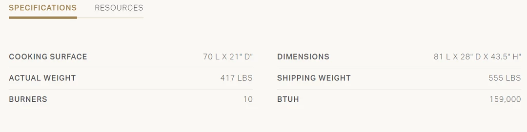 Crown Verity Premium Mobile Griddle - Professional Series 72" 3 Crown Verity Premium Mobile Griddle - Professional Series 72"