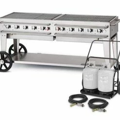 Crown Verity Premium Mobile Grill & Cart - Club Series 72"