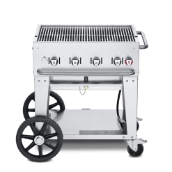 Crown Verity Premium Mobile Grill - Charbroiler 30" BBQs & Smokers