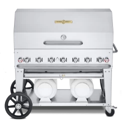 BBQs & Smokers Crown Verity Premium Mobile Grill - Club Series 48" W/ Roll Dome