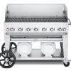 Crown Verity Premium Mobile Grill - Club Series 48" W/ Windguard BBQs & Smokers
