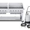 BBQs & Smokers Crown Verity Premium Mobile Grill - Club Series 72" W/ Windguard
