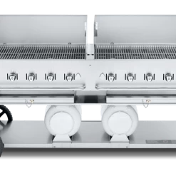 Crown Verity Premium Mobile Grill - Club Series 72" W/ Windguards BBQs & Smokers