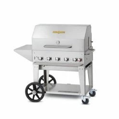 BBQs & Smokers Crown Verity Premium Mobile Grill - Professional Series Charbroiler 36" W/ Shelf