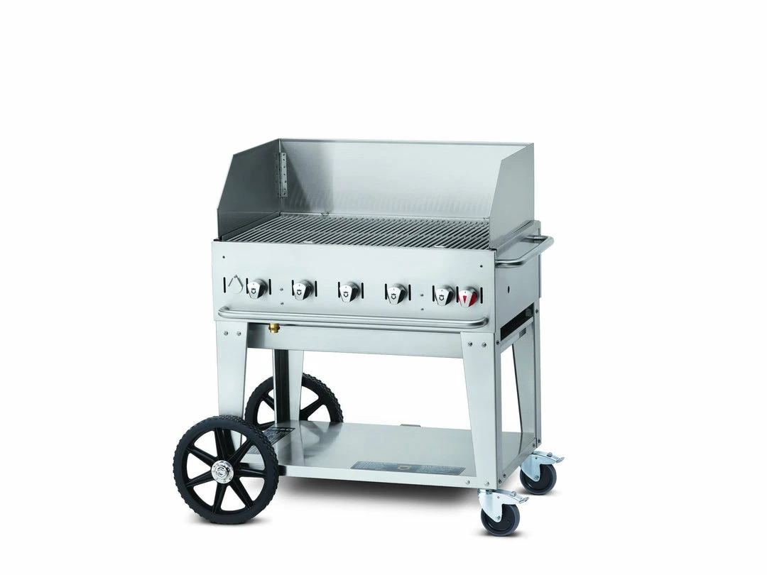 Crown Verity Premium Mobile Grill - Professional Series Charbroiler 36 W/ Windguard BBQs & Smokers 2 Crown Verity Premium Mobile Grill - Professional Series Charbroiler 36 W/ Windguard BBQs & Smokers
