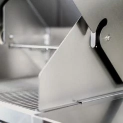 Crown Verity Premium Mobile Grill - Professional Series Charbroiler W/ Roll Dome & Griddle