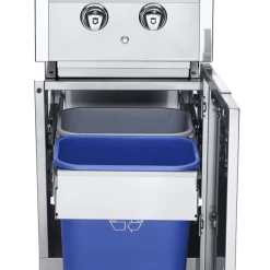 Crown Verity Premium Modular Grill - Infinite Series Side Burner W/ Cabinet Side Burners