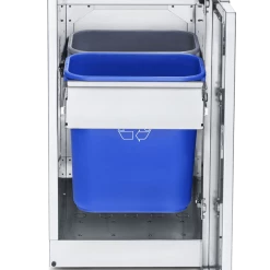 Outdoor Kitchen Cabinets & Storage Crown Verity Premium Module - Infinite Series Cabinet W/ Garbage Holder