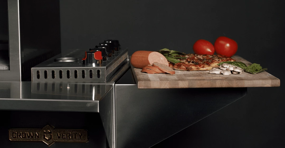 BBQs & Smokers Crown Verity Premium Pizza Oven - Mobile Series 48" 8 BBQs & Smokers Crown Verity Premium Pizza Oven - Mobile Series 48"
