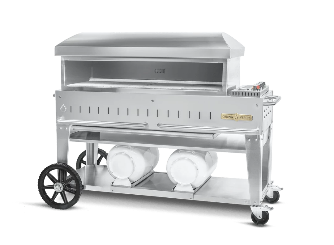 BBQs & Smokers Crown Verity Premium Pizza Oven - Mobile Series 48" 1 BBQs & Smokers Crown Verity Premium Pizza Oven - Mobile Series 48"
