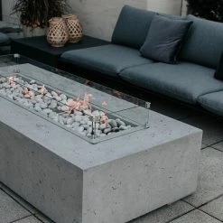 Dekko Concrete Fire Pit SONOMA72 Fireplaces & Heaters