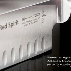Food Supplies BBQ Accessories Dick Knife- Santoku Knife W/ Kullenschiff Red Spirit 7" 8174218K 5 Food Supplies BBQ Accessories Dick Knife- Santoku Knife W/ Kullenschiff Red Spirit 7