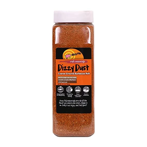Dizzy Pig Rub - Dizzy Dust Reg QUART Size (32oz) DIZDUSTQUART 1 Dizzy Pig Rub - Dizzy Dust Reg QUART Size (32oz) DIZDUSTQUART