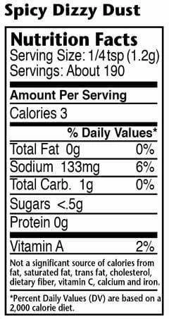 Sauces & Rubs Dizzy Pig Rub - Spicy Dizzy Dust (8oz) 2 Sauces & Rubs Dizzy Pig Rub - Spicy Dizzy Dust (8oz)