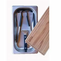 BBQ Accessories ENO Chef Pack - Stainless Steel/Bamboo