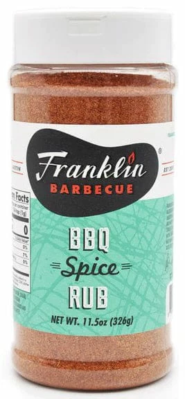 Sauces & Rubs Franklin BBQ Spice Rub - BBQ 11.5oz FB-BBQ 1 Sauces & Rubs Franklin BBQ Spice Rub - BBQ 11.5oz FB-BBQ