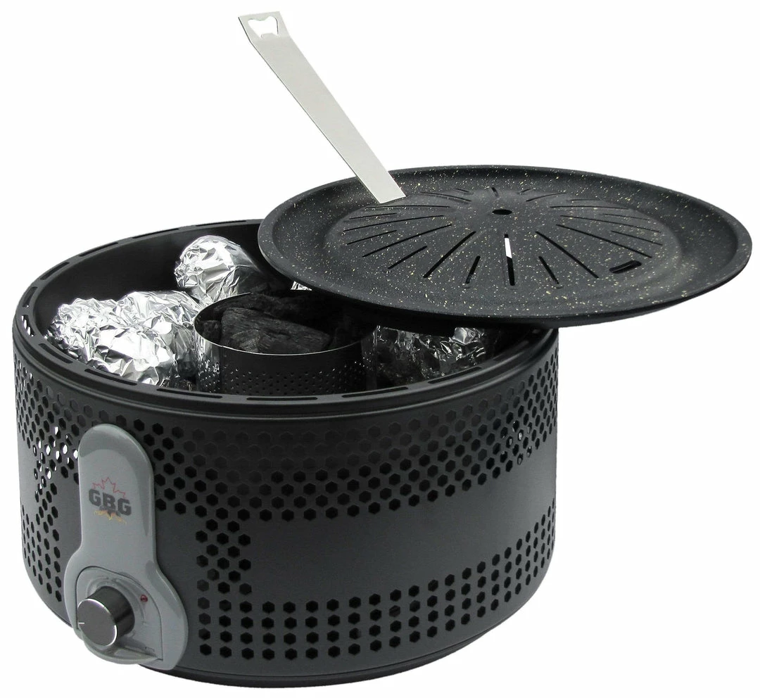 Georgian Bay Grills Charcoal Grill - Hotstone 2 Georgian Bay Grills Charcoal Grill - Hotstone